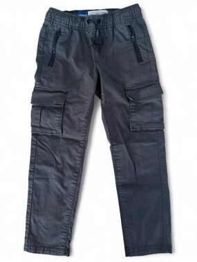 Old Navy Charcoal Tech Taper Pants Size Small (6-7)